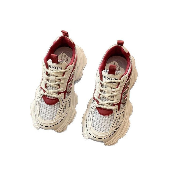 Dame Sport Sneakers med åndbart mesh-overflade og moderigtige accenter Stilla