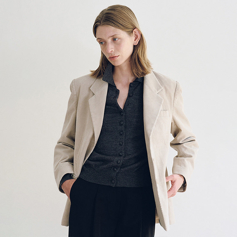 Dame Elegant Vintage Blazer Stilla