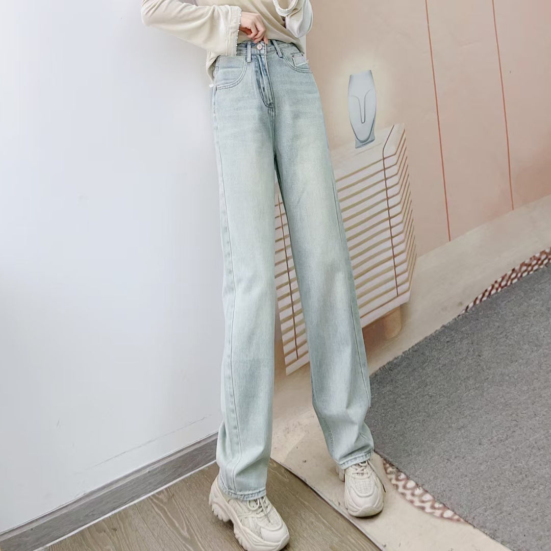 Damer Løst skåret jeans i vintage stil Stilla