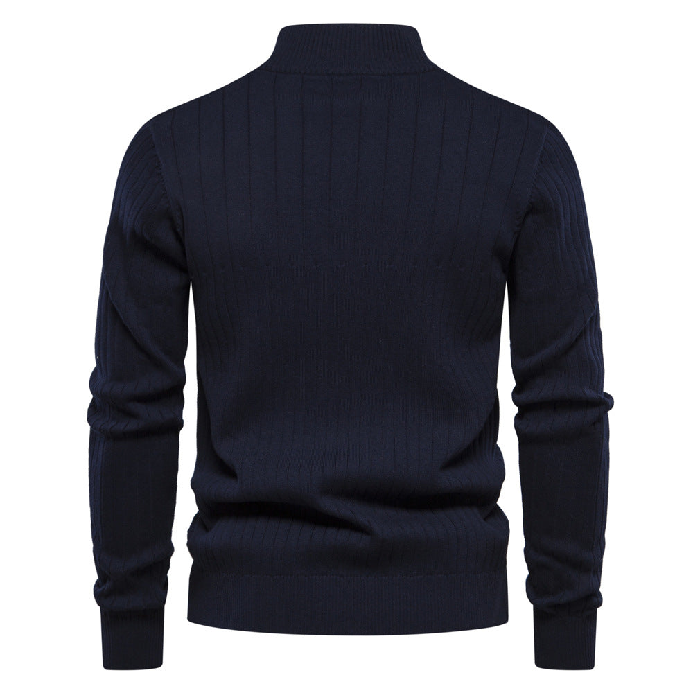 Herrer Ståkrave Pullover Stilla