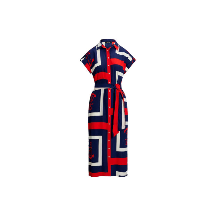 Dame Button-Up Midi Kjole Stilla