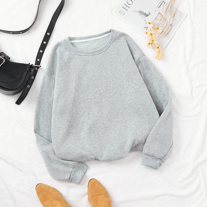 Kvindernes hyggelige oversized sweatshirt Skovae