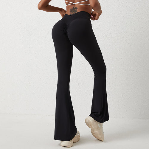 Damer Flared Leggings med høj talje og åndbar struktur Stilla