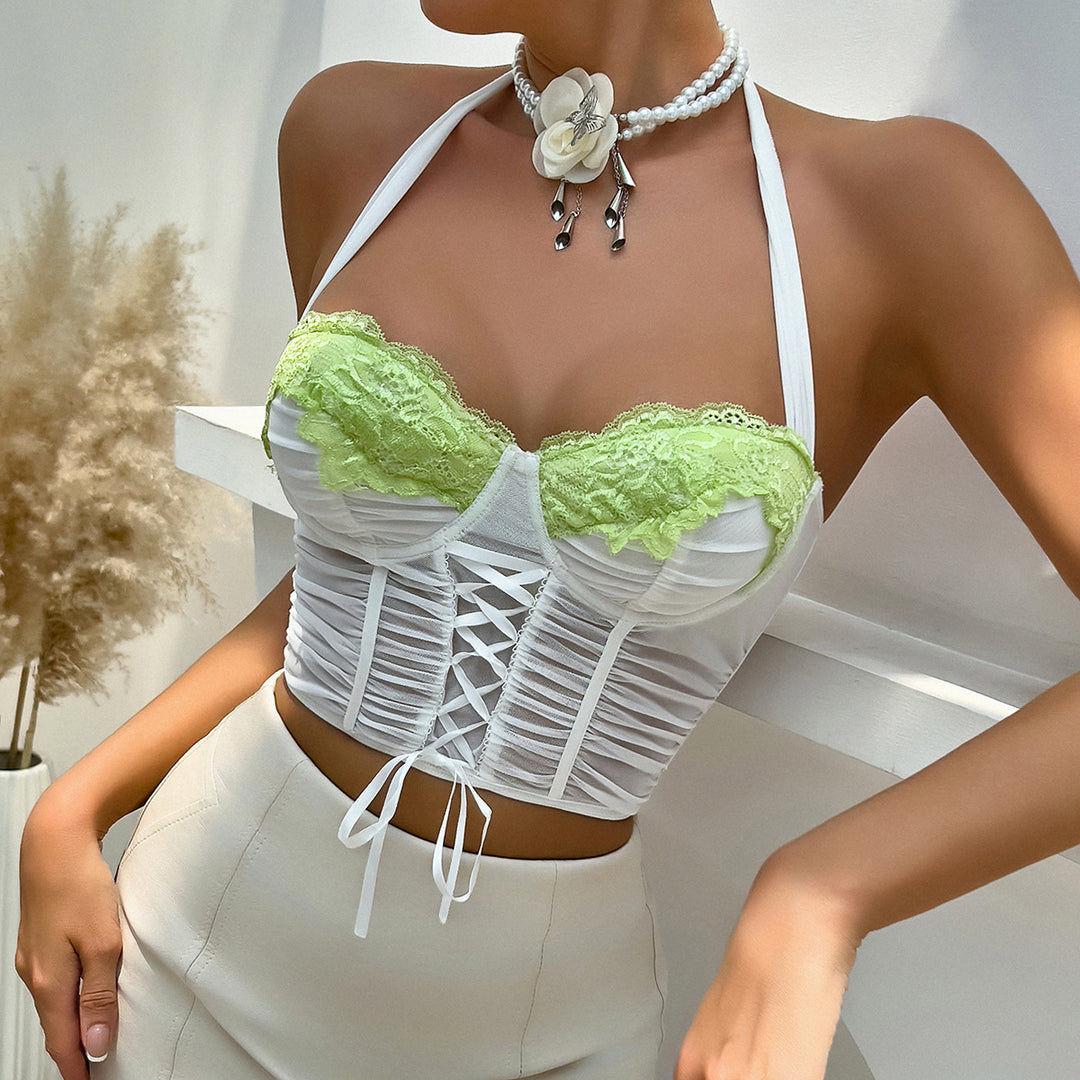 Dame Spids-Corsage Top Stilla