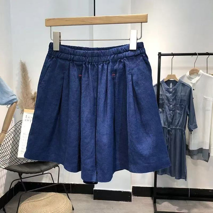 Femme Folder Linned Shorts Stilla