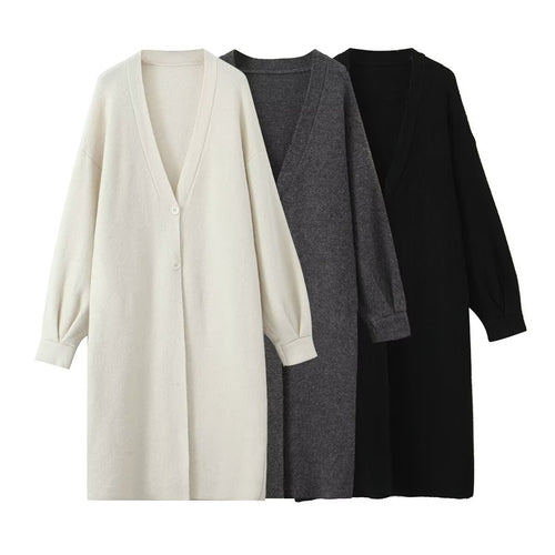 Kvinders Oversized Strikjakke Stilla