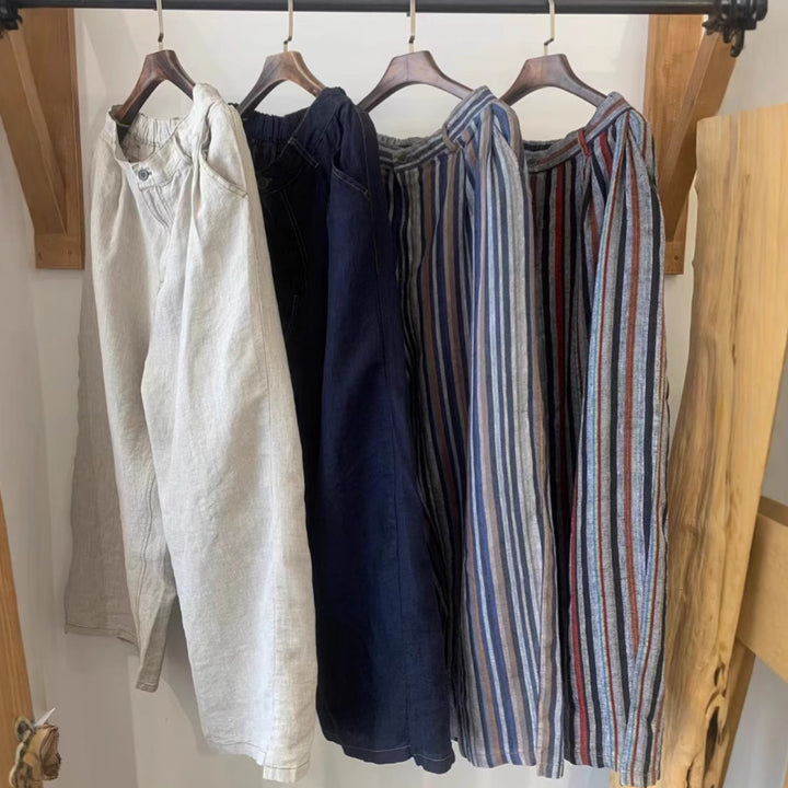 Femme Afslappet Fit Let Linnedragt Stilla