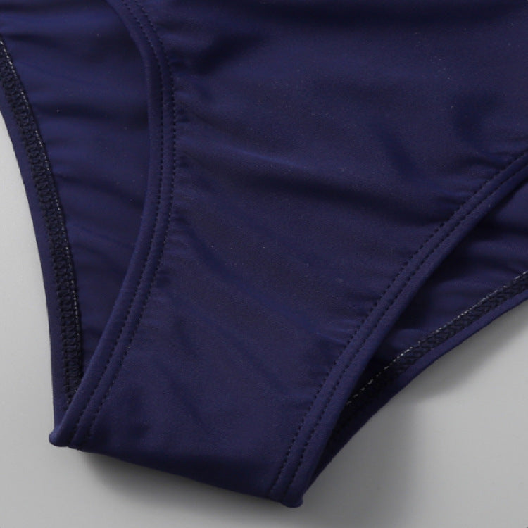 Dame To-delt Bikini-sæt med moderne knude-design Skovae