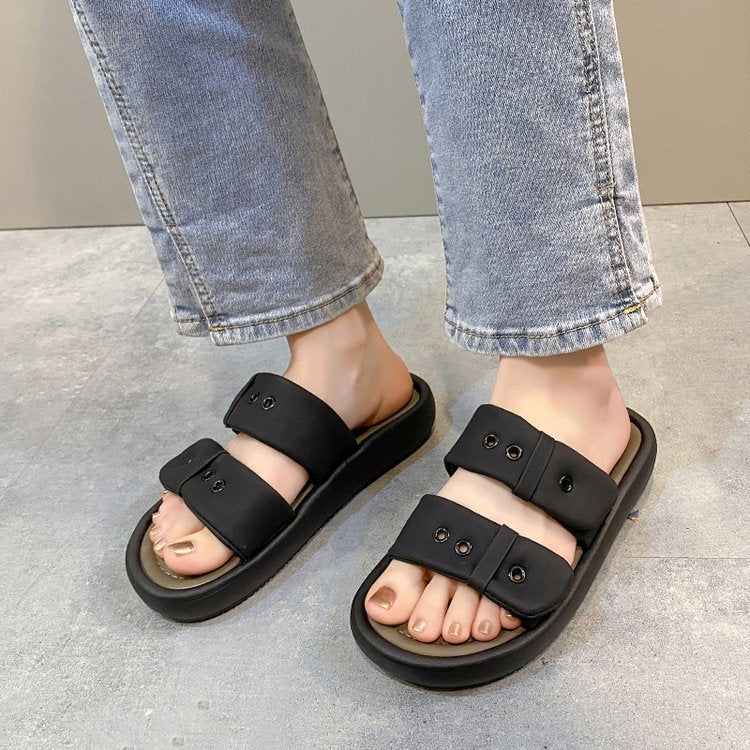 Damer Komfortable Rem-sandaler med justerbare spænder og ergonomisk sål Stilla