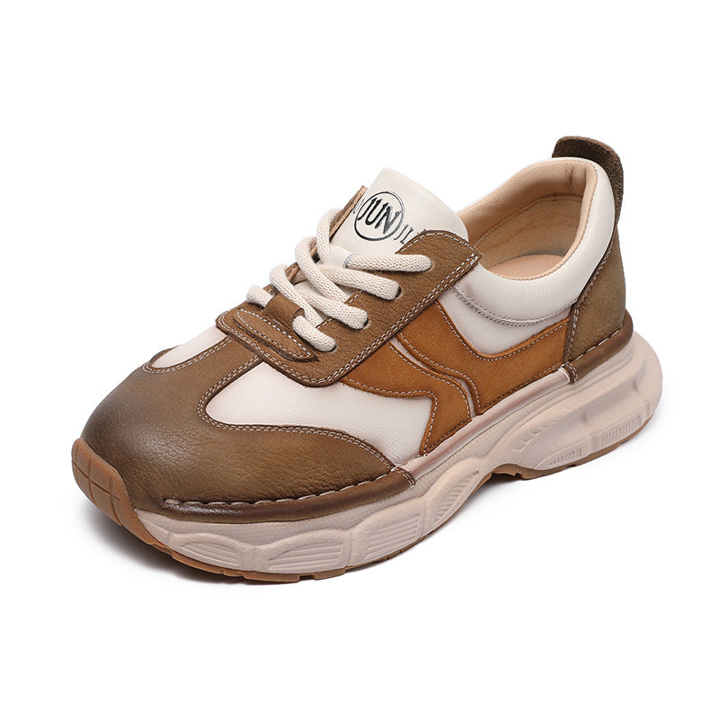 Dame Stilfulde Chunky Platform Sneakers Stilla
