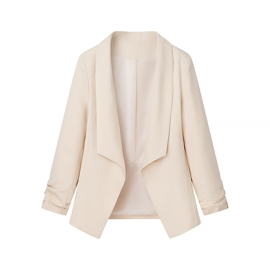 Dame elegant Blazerjakke med stilfuld revers og raffineret snit Stilla