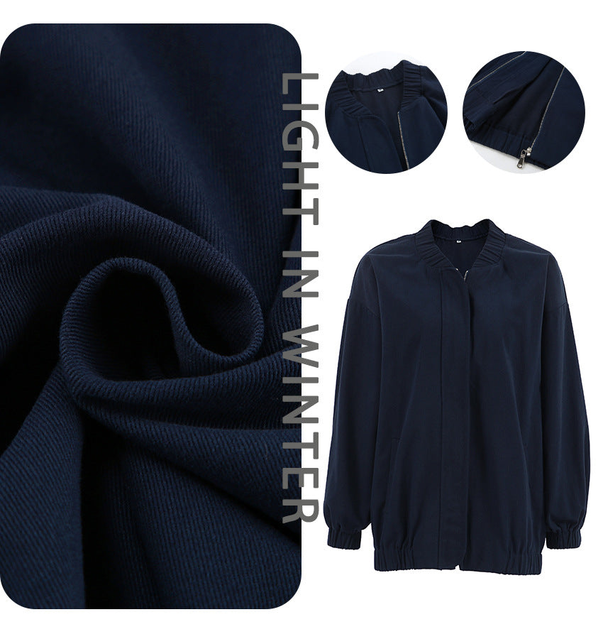 Dame oversized Sweatjakke Stilla