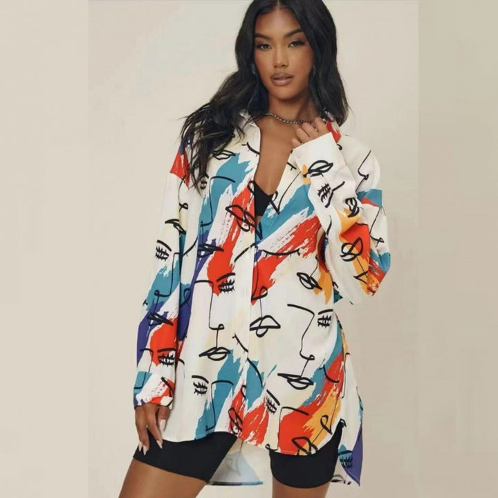 Kvinders Mode Oversized Bluse Stilla