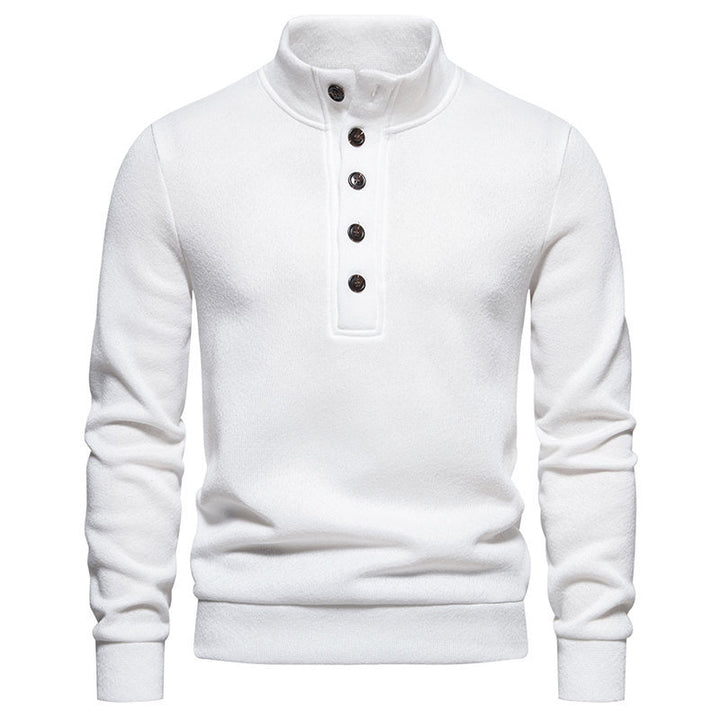 Herrer Varm Højkrave Pullover Sweater Stilla