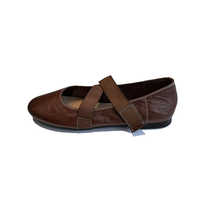 Damer Elegante Krydsrem Ballerinas Stilla
