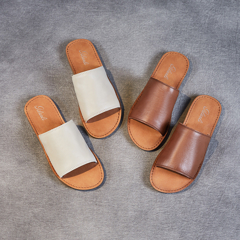 Femme Open-Toe Slide-sandaler med komfort-fodbed-design Stilla