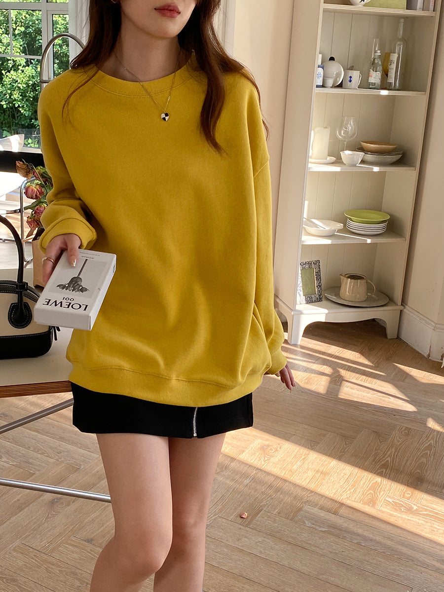 Dame oversized sweatshirt med raglan ærmer Stilla