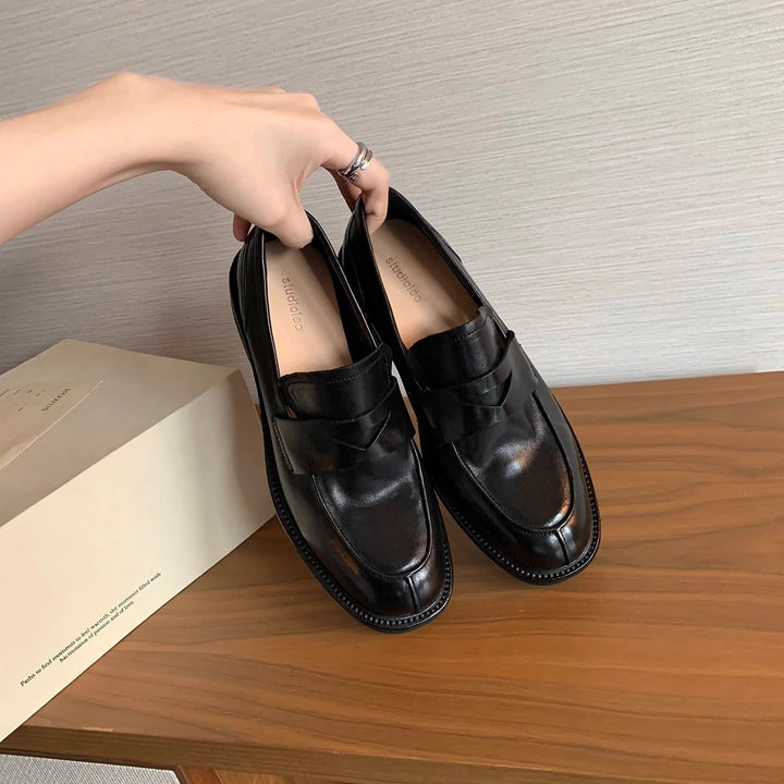 Herrer Fritid Læder Slip-ons Stilla