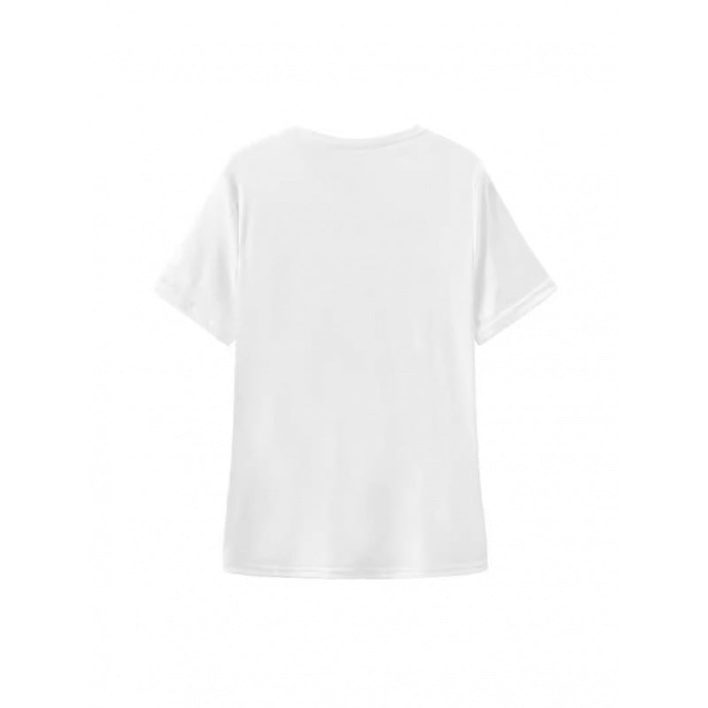 Dame T-shirt med markant New York tryk og afslappet pasform Stilla