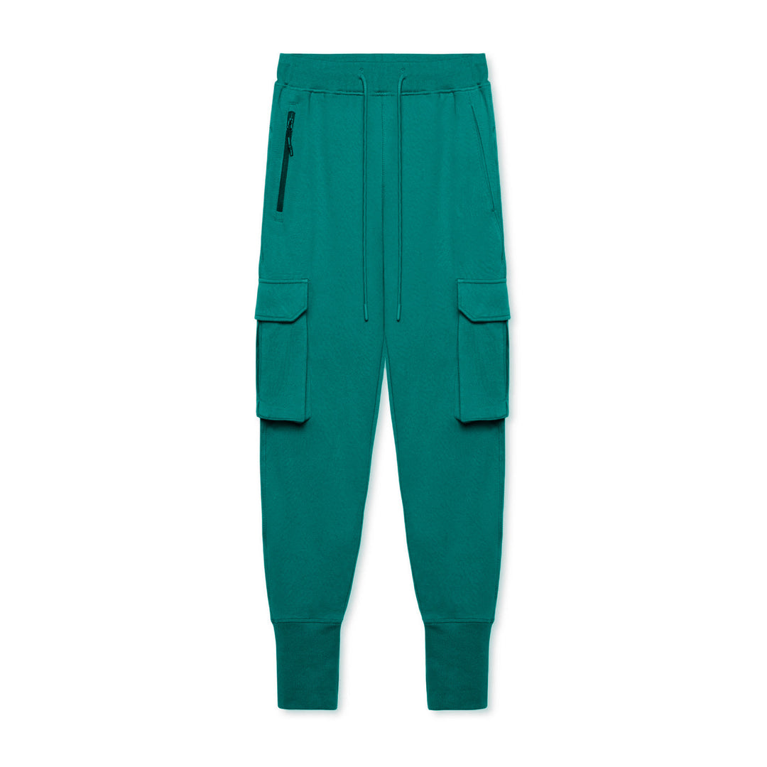 Herrer komfortable Cargo-joggingbukser med fashionable lommer og elastisk talje Stilla