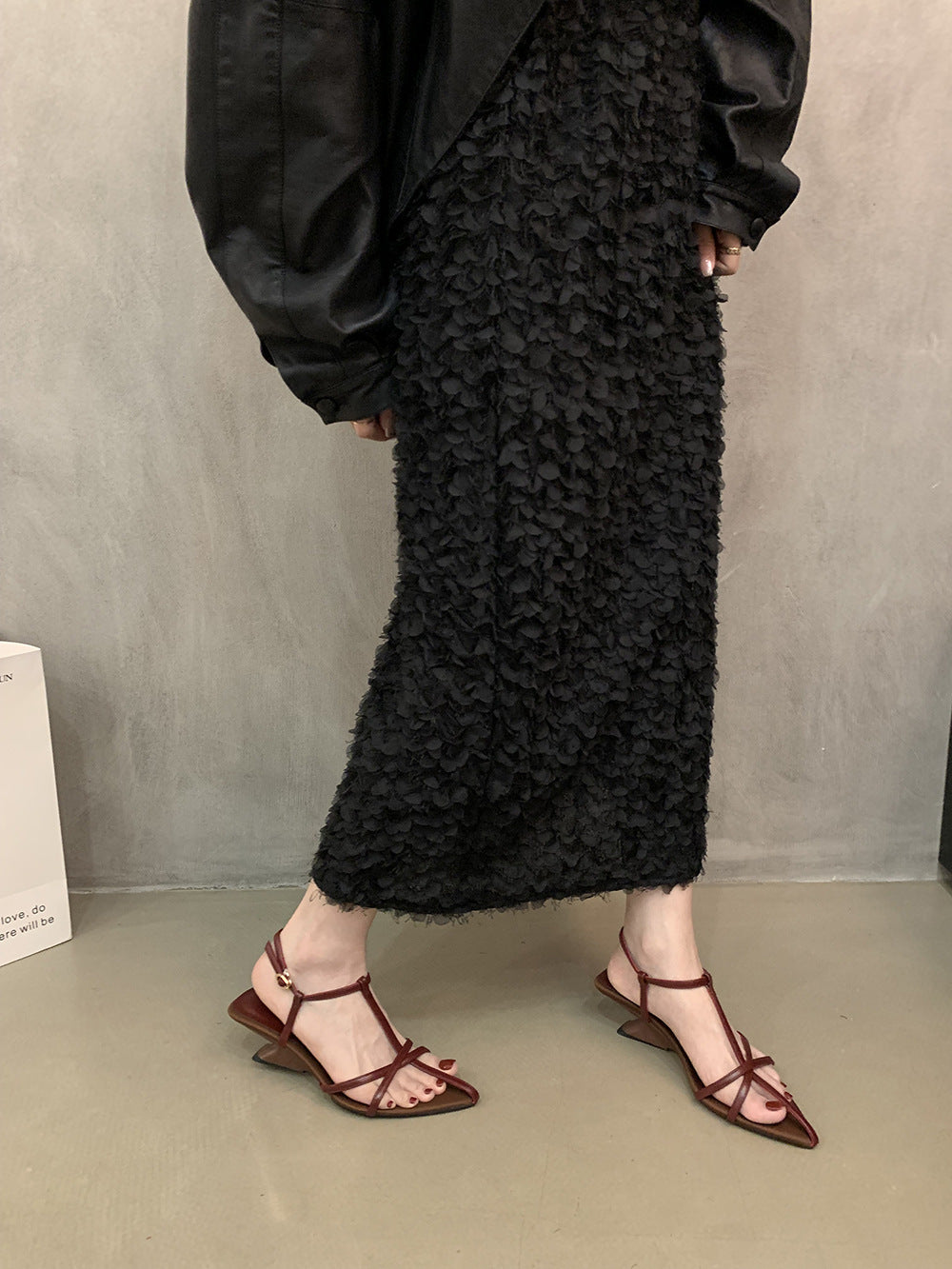 Femme Elegant Rem Sandaler Åbne Tæer Højhælede Stilla