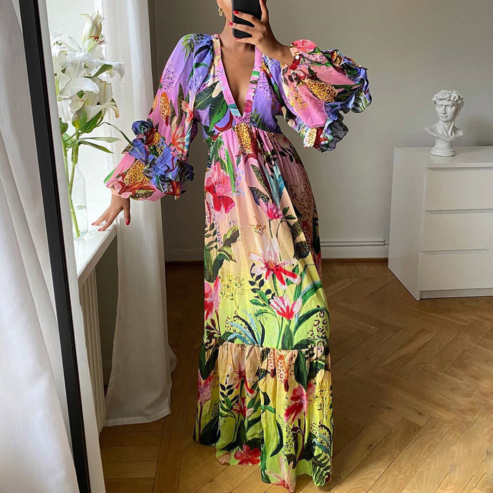 Stilla | Elegant Sexet Slankende Lang Kjole
