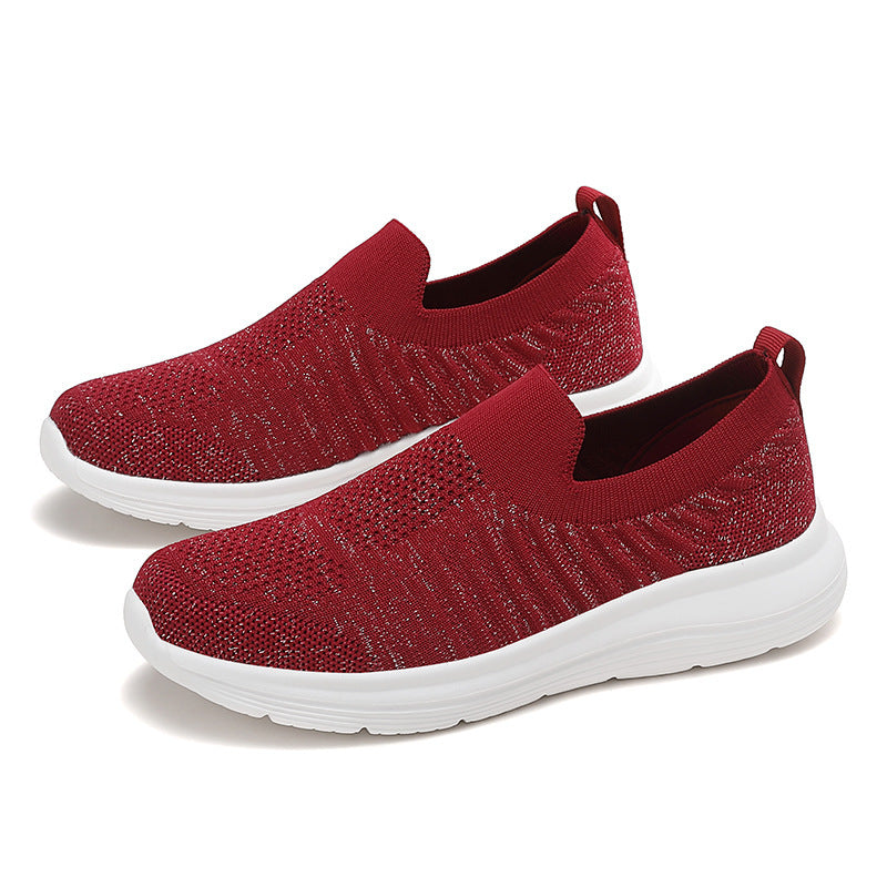 Herre Slip-On Åndbare Sneakers Stilla