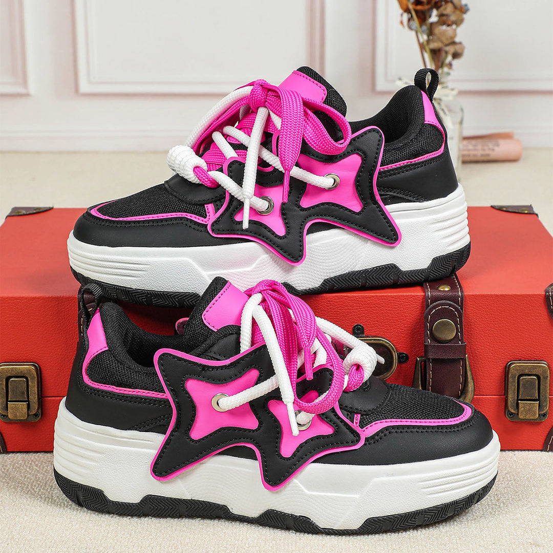 Dame Sporty Sneakers med trendy design Stilla