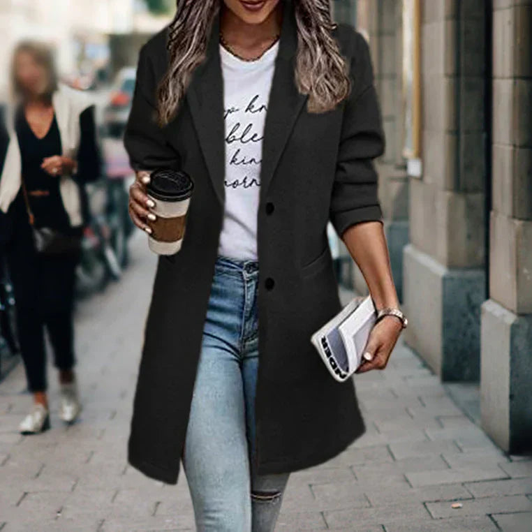 Stilla | Varm uldfrakke med stil