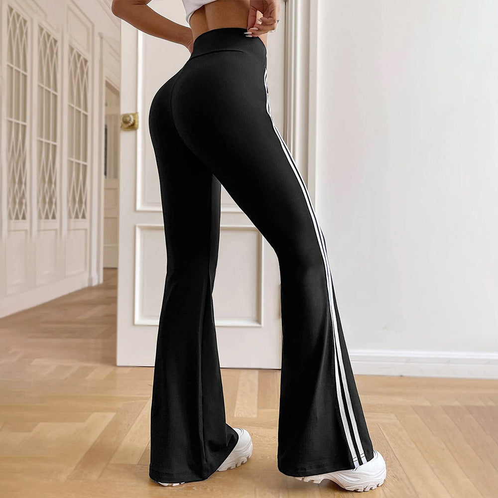 Kvinder Slim Fit Sport Bukser med Sidemærker Stilla