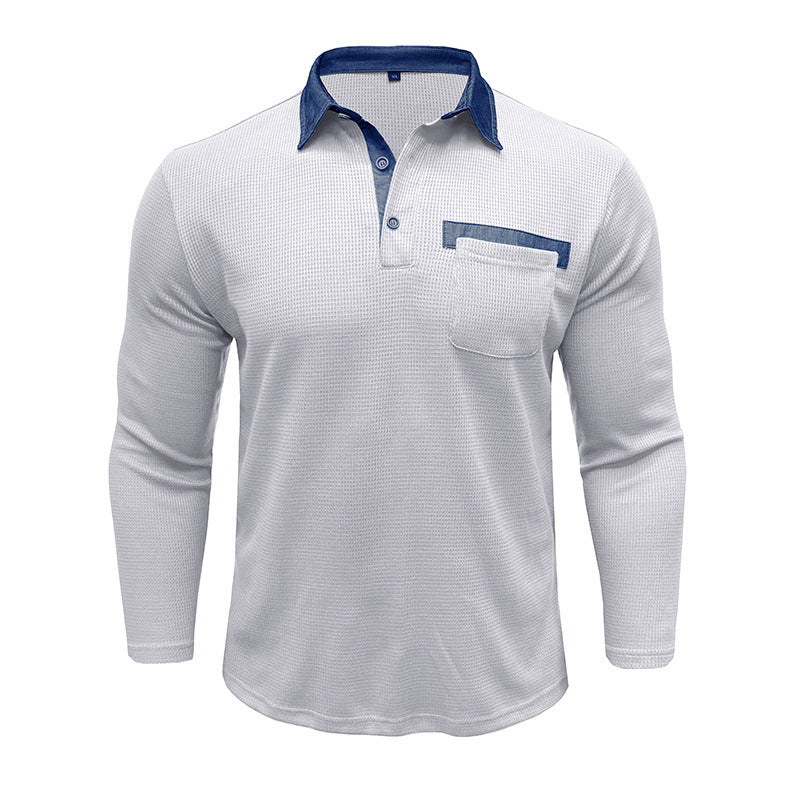 Herrer Langærmet Polo Shirt Stilla