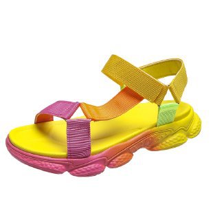 Dame Sporty Sandaler med elastiske remme og skridsikker sål Stilla