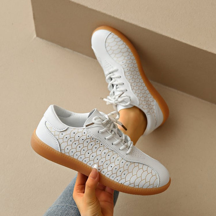 Dame Sneakers med åndbart overmateriale og skridsikker gummisål Stilla