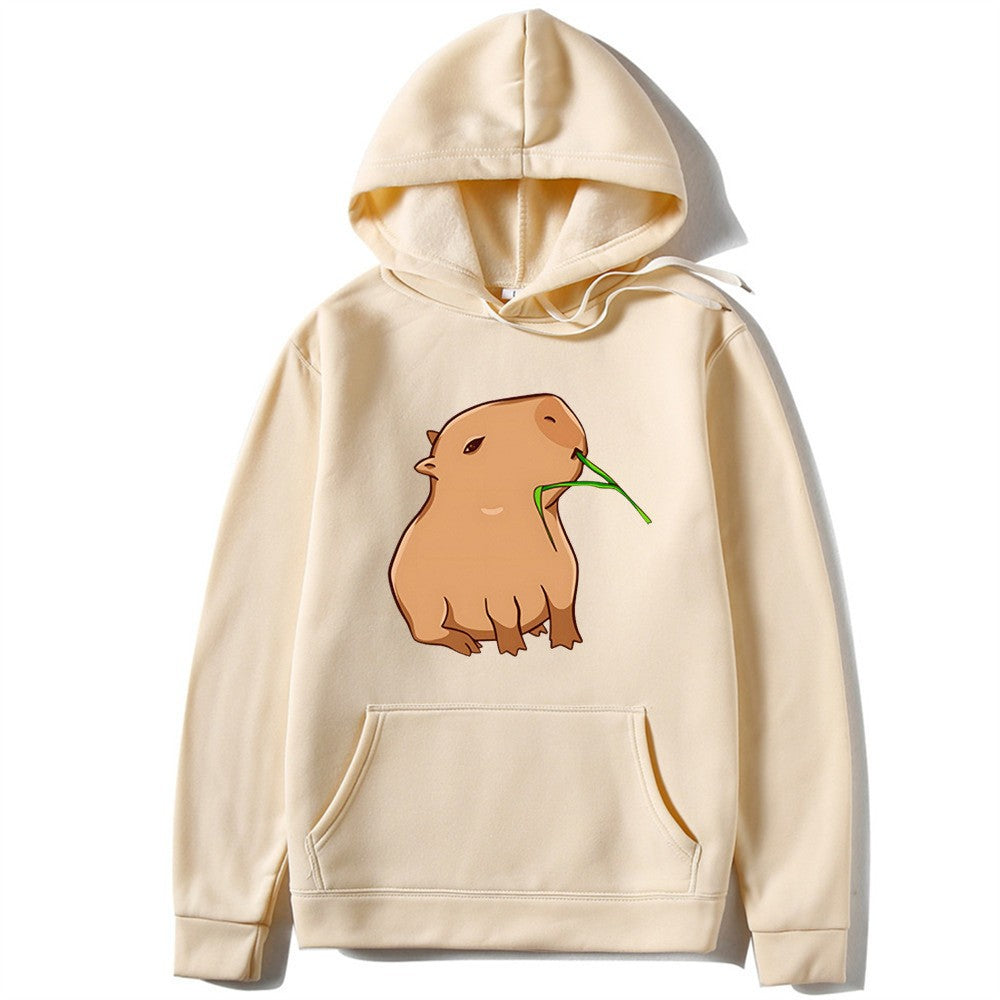 Kvinders hoodie med legende dyremotiv Skovae