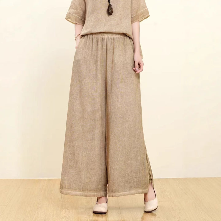 Femme Relaxed Fit Bred Linned Culottes Stilla