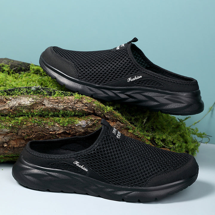Herrer Letvægts Åndbare Slip-On Gå Sko Stilla