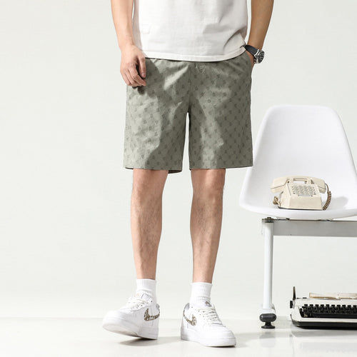 Dame afslappede shorts med elegant mønster Stilla