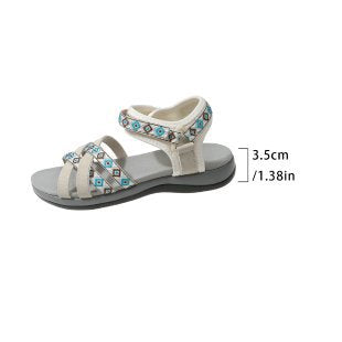 Dame Sporty Sandaler med justerbare remme og ergonomisk fodseng Stilla