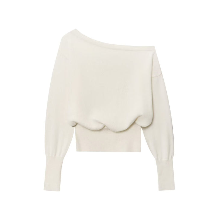 Dame trendy og afslappet top med off-shoulder design Stilla