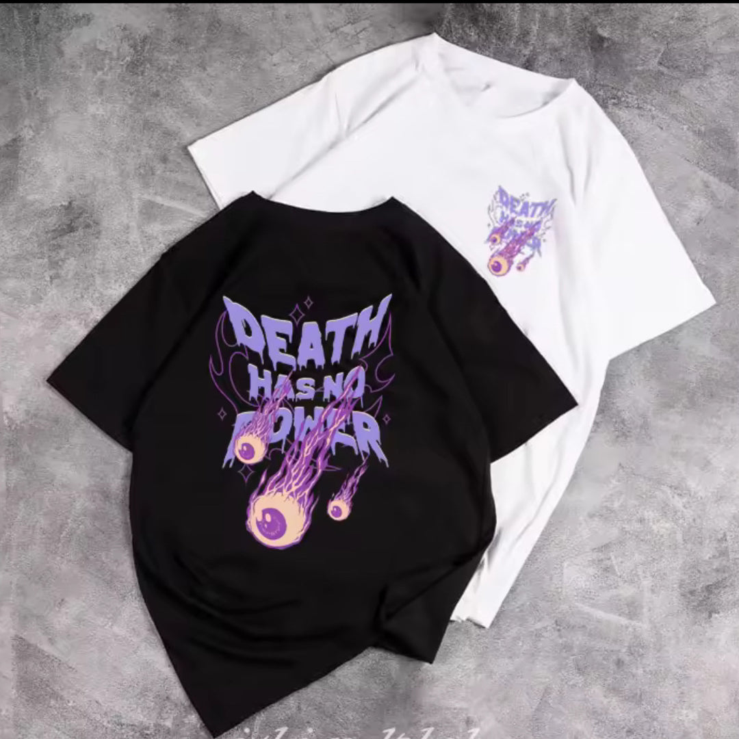 Dame Grafik T-Shirt med unikt, kunstnerisk tryk og afslappet snit Stilla