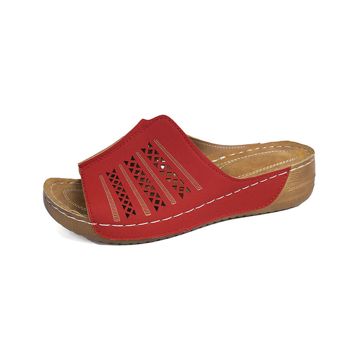 Stilfulde Dame-Casual-Slidesandaler Stilla
