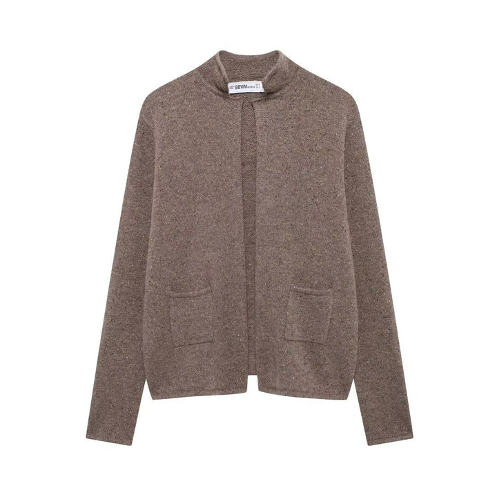 Femme Blød Strik Åben-Forkant Cardigan Stilla