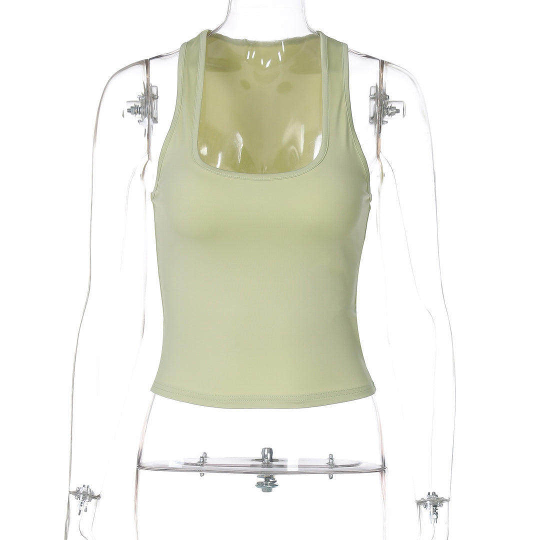 Dame Sporty tanktop med brede stropper Skovae