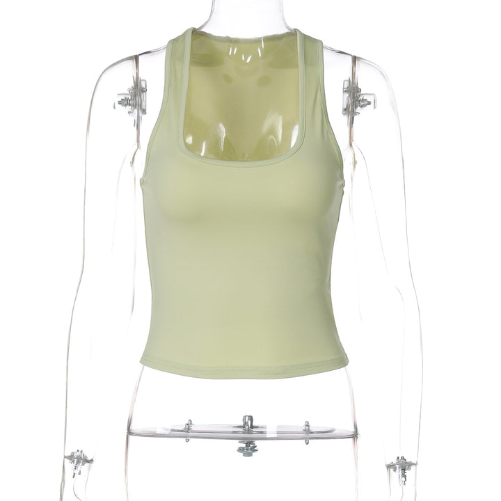 Dame Sporty tanktop med brede stropper Skovae