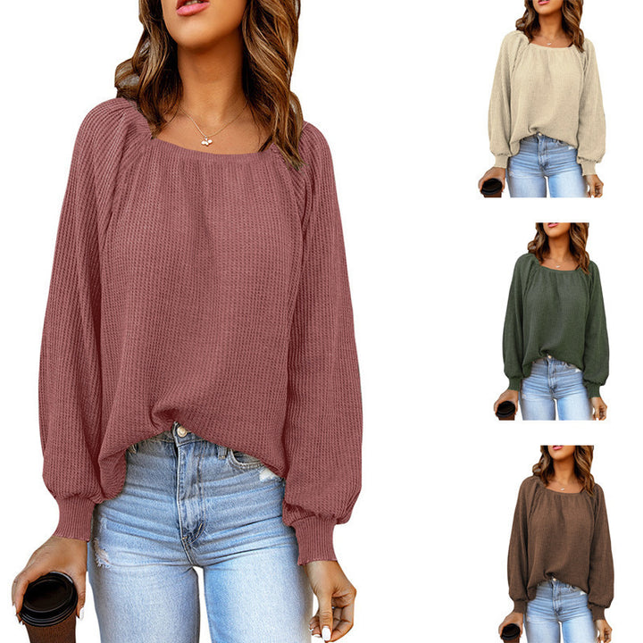 Dame Løs Sweater med voluminøse Ærmer Stilla