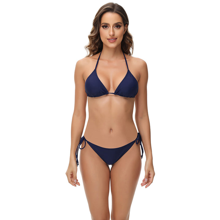 Dame Triangle Tie-Back Bikini Sæt Stilla