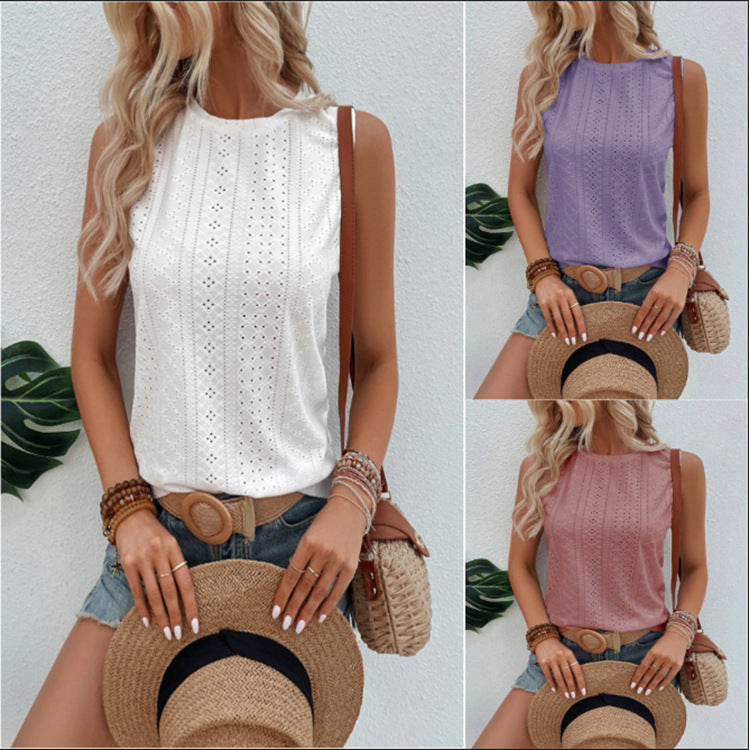 Damer Casual Spidsetop Stilla
