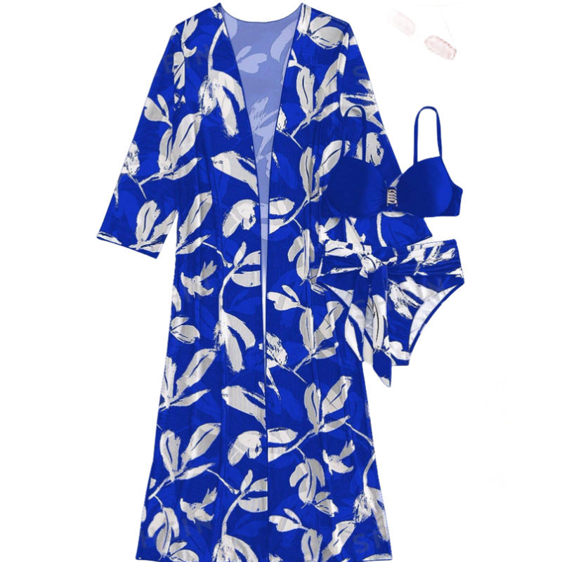 Dame to-delt badedragt med let gennemsigtig cover-up Stilla