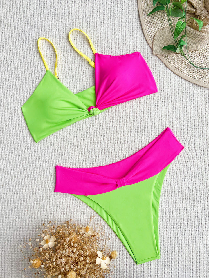 Dame Sportligt skåret bikini med justerbare stropper Skovae