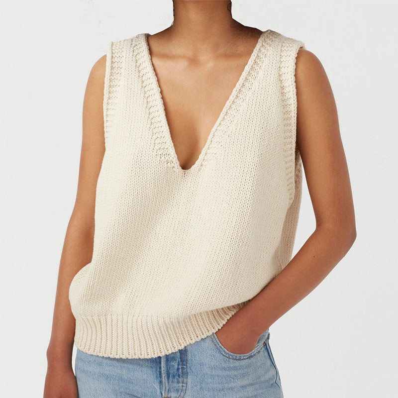 Dame legerer strikpullover Stilla